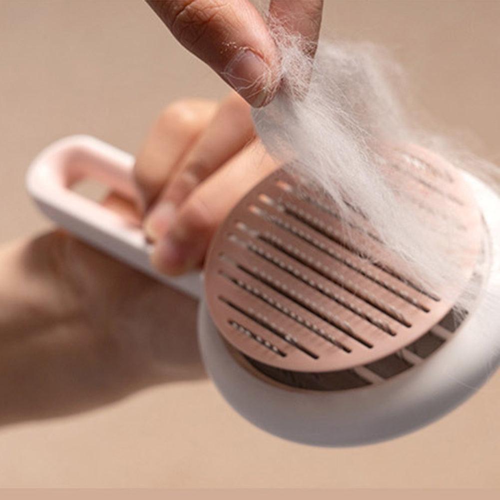 Pet Fur Buster: Automatic Hair Remover & Massage Brush For Cats And