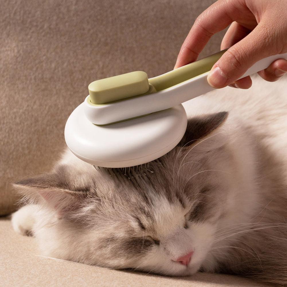 Pet Fur Buster: Automatic Hair Remover & Massage Brush For Cats And